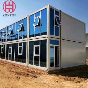 Quality Environmentally Friendly Premade Container Home , Meeting Room Prefab Storage Container Homes wholesale