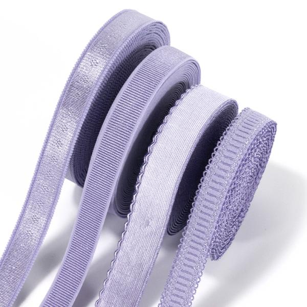 Cheap elastic adjustable shoulder straps removable shoulder elastic jacquard bra straps for bra 10mm non-slip for sale