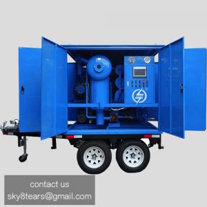 Quality Assen ZYD-M double stage mobile transformer oil purification machine, insulating oil clean wholesale