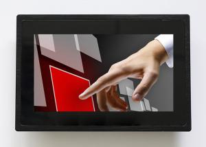 Front IP65 Waterproof  Sunlight Readable Display 7 LCD Monitor RS232 USB Touch Interface