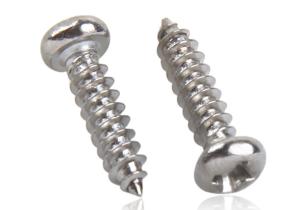 ASME B18.6.3 Self Tapping Screws , Self Threading Machinex Screws With Self Piecing Point