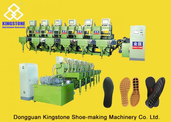 Cheap Semi Automatic One Color Rubber Sole Making Machine For High Grade Leather Shoes for sale
