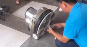 China 17 Terrazzo Floor Buffer Scrubber With Adjustable Handle on sale