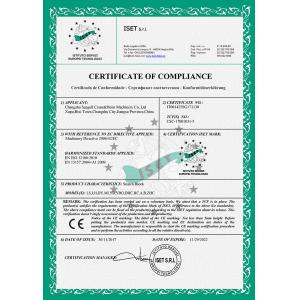Changshu Seagull Crane&Hoist Machinery Co.,Ltd Certifications