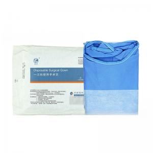 Quality Breathable Medical Surgical Gowns SMS Isolation Gowns Epidemic Prevention wholesale