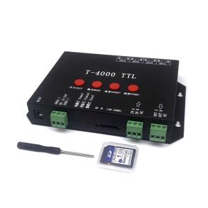 China RGB Programmable LED Pixel Controller 4096 Pixels With Sd Card on sale