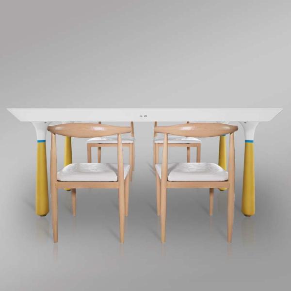 Android Capacitive Touch Screen Smart Coffee Table Waterproof 55inch ROM 8GB