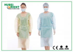 Quality Hospital Patient SMS Disposable Isolation Gowns wholesale