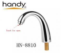 Quality Adjustable Self Closing Basin Faucets Saving Water With One hole wholesale