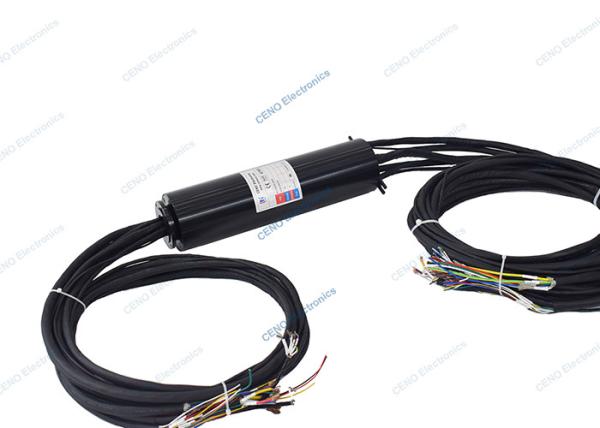 Cheap Encoder Signal Integrated Electrical Slip Ring Assembly With Multi Channels for sale