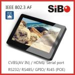 Embedded Wall Intelligent Home Control Touch Panel With POE Temperature Sensor