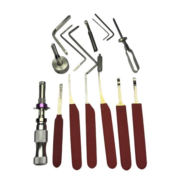 Cheap Quick Unlocking Locksmithing Tools 16pcs Safe Lock Picking Tools Easy Operation for sale