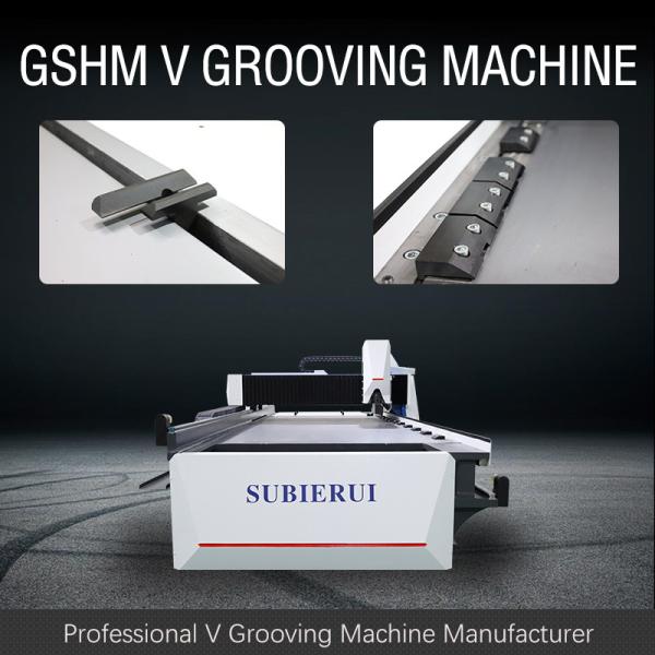 220V High-Speed V-Grooving Machine For Metal Curtain Wall Decoration