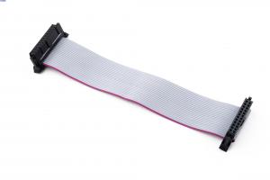 China 2.54mm Pitch Flat Ribbon Cable Assembly Assembly With Butterfly Hook PVC Cable on sale