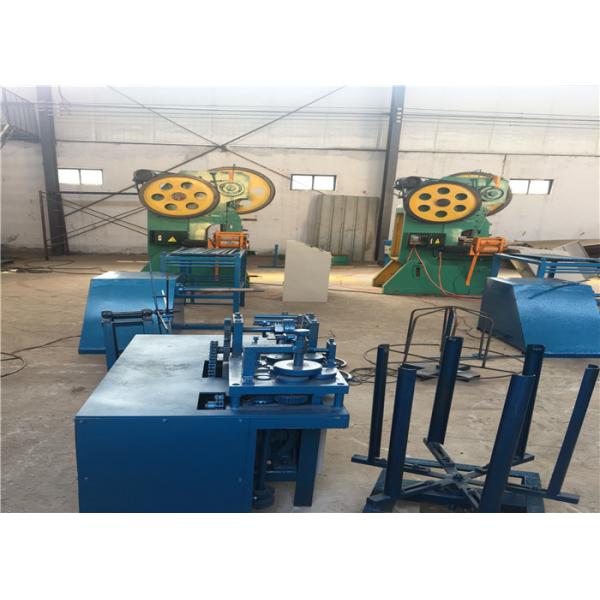 Nine Strips Razor Barbed Wire Fence Making Machine Customized Wire Diameter