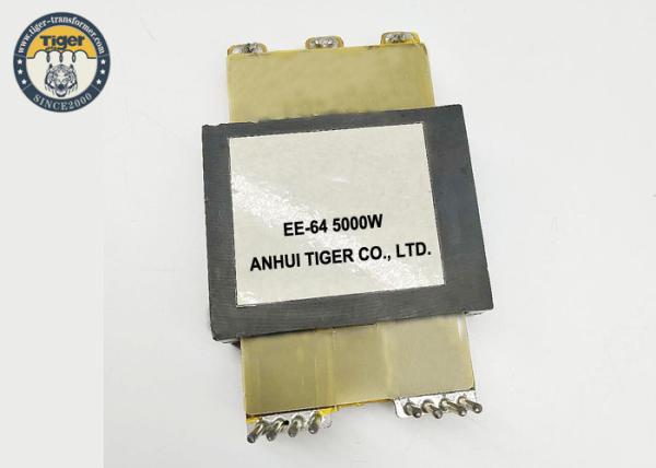 Cheap EE-64 5000W Single PCB Planar Power Transformer Customized Low Profile Power Inductor for sale