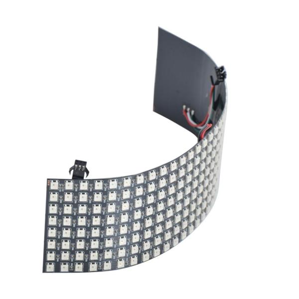 Cheap WS2812b Full Color Matrix 8x32  Flexible Led Matrix Panel for sale