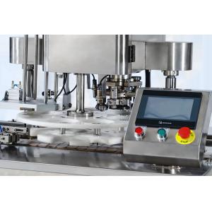 Automatic Food Can Sealer Machine 1KW Drinks Beverage Round Can Seaming Machine