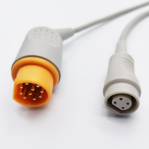 10 Pin Siemens To BB Patient Monitor IBP Cable