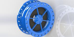 NSF Certificated Non Slam Check Valve with disuffer in Irrigation&Cooling&HVAC System