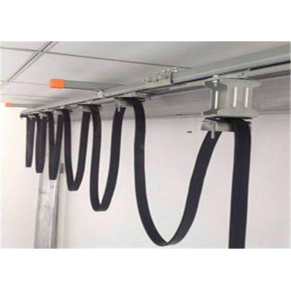 Galvanized Steel C Track Cable Festoon System For Flat And Round Cable