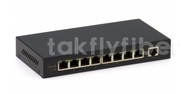 DF-1E-8EP 8-Port 10/100Mbps Fast Ethernet Switch with Non-Congealing Humidity 0