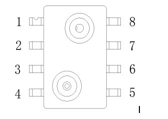5kPa 8 Pin 3.3V Integrated Differential Pressure Sensor For Medical
