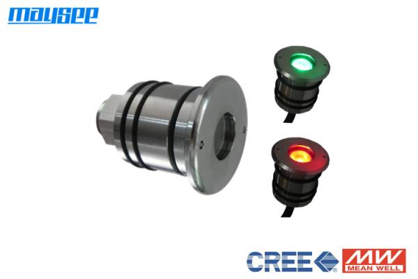 Cheap Exterior RGBW IP68 4W Mini LED Pool Lights with WIFI / DMX Controller for sale