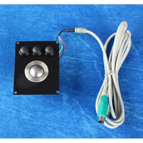 IP65 Stainless steel Industrial pointing device rugged trackball Mechanical