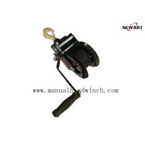 China 1200Lbs Hand Winch , Manual Winch With Ratchet / Hand Brake Winch on sale
