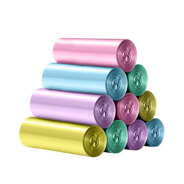 Cheap Portable Plastic Bin Liners Thickened Customization Color Point Break Type for sale