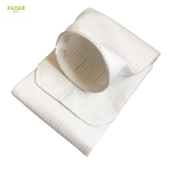 Cheap Customized Size Polyester Filter Bag With High Melting Temperature For Wet And Acid Environments for sale