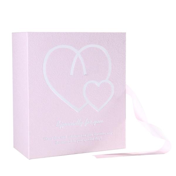 Matt Lamination Wedding Paper Gift Box , A-F Flute Wedding Sweet Box