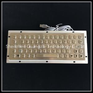 Quality Usb Interface Embedded Numeric Keypad Ip65 Waterproof Grade Metal Material wholesale