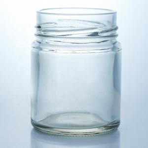 Quality Customized 500ml Wide Mouth Round Glass Honey Jar with Metal Cap and Glass Base Material wholesale