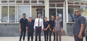 Quality Maldives New President Mr Solihu Visit Client