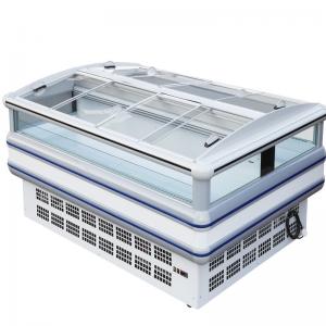 Quality Energy Efficiency Supermarket Island Freezer With Ample Space wholesale