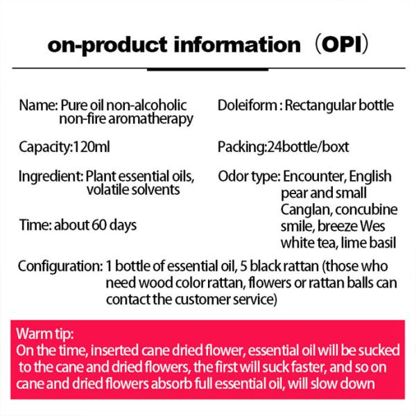 OEM Aroma Reed Diffuser Affordable Air Freshener Reed Diffuser