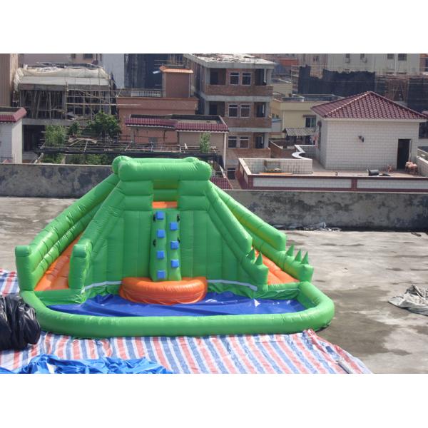 Inflatable Water With Slide With Double Lanes for kids