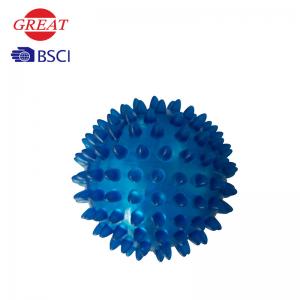 Quality 8cm Soft PVC Gym Ball For Kids Power Exercise Stimulate Nerves Easy Cleaning wholesale