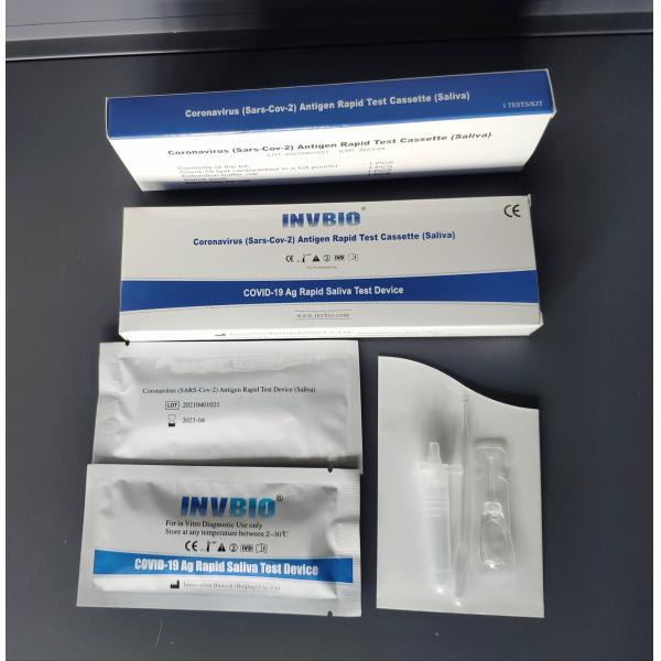 Coronavirus Covid 19 Self Rtk Ag Saliva Spit Test 100% Specificity