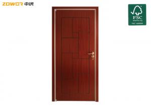 China PVC Finished LH Hinged Pine Wood Interior Doors on sale