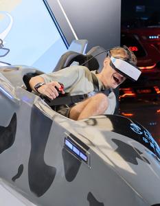 Quality Take Your Flight Simulation To The Next Level With VR Flight Simulator Single-player 395kg Gamepad Controls wholesale