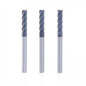Quality Diamond Coating Carbide Flat End Milling Cutter For Graphite Processing wholesale