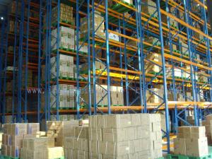 China Factory VNA Pallet Racking System Very Narrow Aisle Forklift on sale