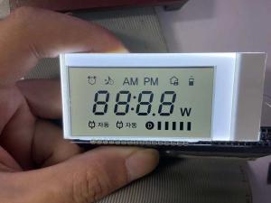 Quality Tn 7 Segment LCD Display 12 O Clock Positive Monochrome Transimissive Lcd Module Transparent Character For Clock wholesale