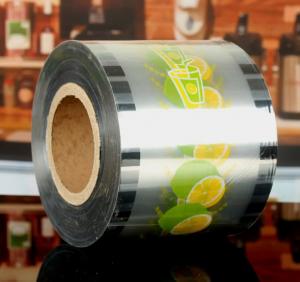 China Custom PET Packaging Film Printing Cup Sealing Roll 100 - 2000m on sale