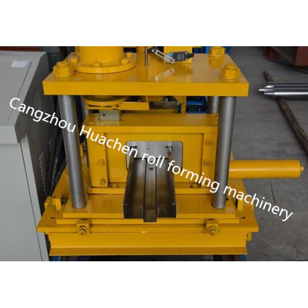 Single Chain Transmission 7.5Kw Door Frame Rolling Forming Machine , Galvanized Frame Panel