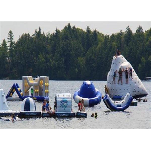 Professional Huge Inflatable Water Park / Inflatable Sea Water Park For Event