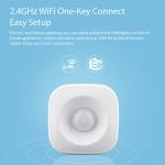WiFi Wireless Security Alarm Smart Motion Sensor Free Notification Tuya APP